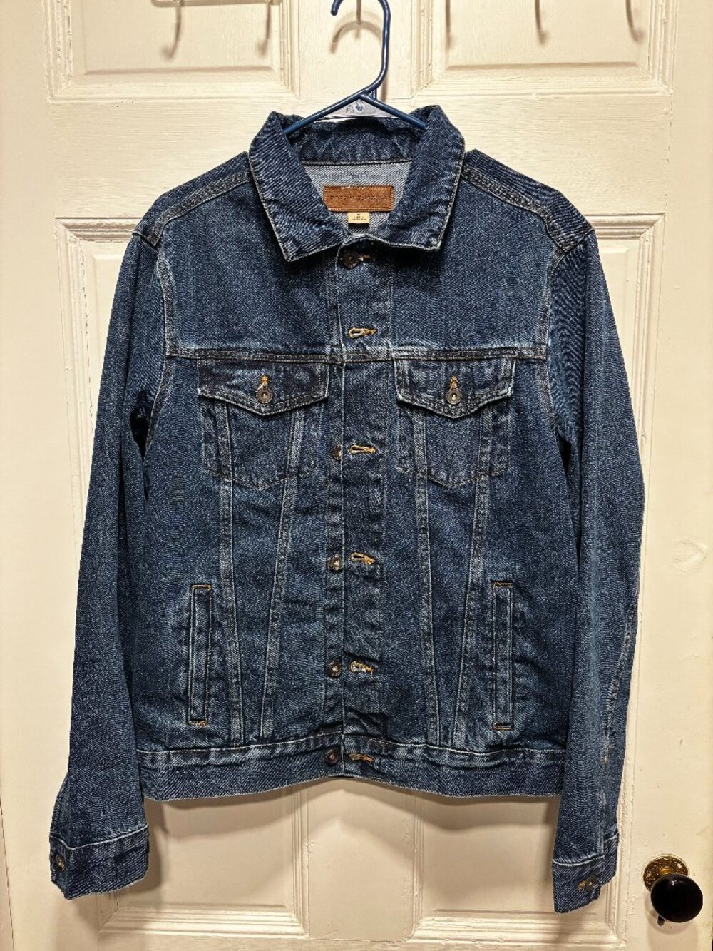Port Authority Dark Blue Denim Jacket - Medium